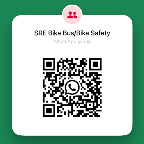 Bike Bus QR Code Graphic